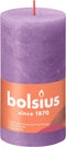 Bolsius Stompkaars Vibrant Violet Ø68 mm - Hoogte 13 cm - Violet - 60 Branduren