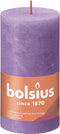 Bolsius Stompkaars Vibrant Violet Ø68 mm - Hoogte 13 cm - Violet - 60 Branduren