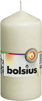 Bolsius Stompkaarsen 10 st 120x58 mm ivoor