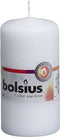 Bolsius Stompkaarsen 10 st 120x58 mm wit