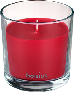 Bolsius true scents geurkaars in glas granaatappel 95x95 MM