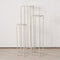 Boltze Corvin 3 delige plantentafel set metaal