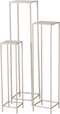 Boltze Corvin 3 delige plantentafel set metaal