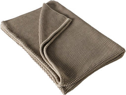 Boltze Ribaly gebreide Plaid mooie kwaliteit katoen 130x180cm