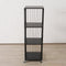 Boltze Stellingkast Cindy metaal zwart 119 cm hoog