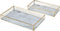 Boltze tray set Franziska RVS - goudkleurig