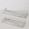 Boltze tray set Franziska RVS - goudkleurig