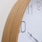 Boltze Wandklok Lugeo - Rond 50 cm - Analoog - Bruin/Wit