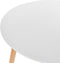 BOMA - Eettafel - Wit - 80 x 80 cm - MDF
