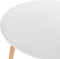 BOMA - Eettafel - Wit - 80 x 80 cm - MDF