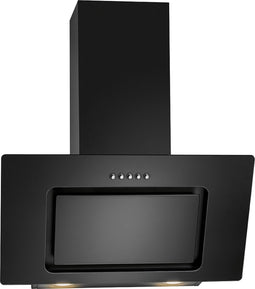 Bomann DU 7609 G - Schuine Afzuigkap - 60cm - zwart glas