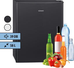 Bomann KB 7347 Mini Koelkast - Barkoelkast - 58 liter - zwart