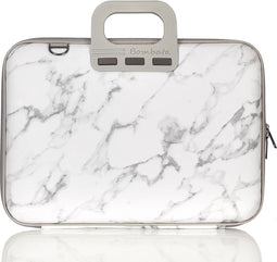 Bombata 15,6 inch Laptoptas met marmerprint - Limited Edition - Carrara