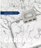 Bombata 15,6 inch Laptoptas met marmerprint - Limited Edition - Carrara