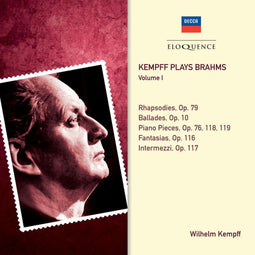 Wilhelm Kempff - Kempff Plays Brahms - CD album (2 stuks)