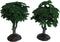 Bomen Donkergroen 2 stuks