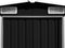 vidaXL - Tuinschuur - 257x990x181 - cm - gegalvaniseerd - staal - antraciet