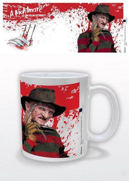A Nightmare on Elm Street - Freddy Krueger Unisex Kop - Keramiek - Multicolor