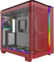 Montech KING 95 PRO - ATX Behuizing - Gebogen Glazen Voorpaneel RGB - Rood