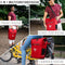 MIVELO Fietstas - Waterdicht - 25L met Laptopvak en Schouderriem - Rood