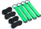 Bondageset Electra Bed Restraint Straps Groen