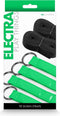 Bondageset Electra Bed Restraint Straps Groen