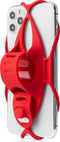 Bone Bike Tie 4 Telefoonhouder Fiets Universeel - Rood - Stuurbevestiging fietshouder