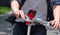Bone Bike Tie 4 Telefoonhouder Fiets Universeel - Rood - Stuurbevestiging fietshouder