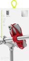 Bone Bike Tie 4 Telefoonhouder Fiets Universeel - Rood - Stuurbevestiging fietshouder