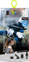 BoneCollection Smartphonehouder Run+Bike Tie Connect Kit-G telefoonhouder fiets