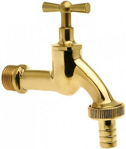 Bonfix Sanitaire tapkranen en toebehoren Sanitaire tapkraan || met slangkoppeling 3/4 - gepolijst messing