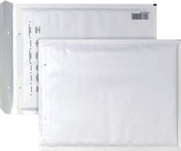 Bong luchtkussenenveloppen formaat 270 x 360 mm met stripsluiting wit doos van 100 stuks
