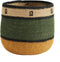 Bonheur du Jour Bohemian bloempot/geweven mandje van zeegras - Ø12x12cm - Petit Carré Vert