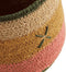 Bonheur du Jour Bohemian bloempot/geweven mandje van zeegras - Ø17x16cm - Croix Corail