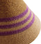 Bonheur du Jour Hanglamp Bell Bohemian gevlochten hanglamp in sea rush - Ø32xH15cm - Violet