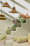 Bonheur du Jour Hanglamp Hat Bohemian gevlochten hanglamp in sea rush - Ø38xH21cm - Natural Violine