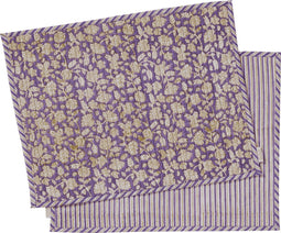 Bonheur du Jour Placemats Jaya - Set van 2 stuks - Violine