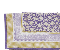 Bonheur du Jour Tafelkleed Jaya - 170x250cm - Violine