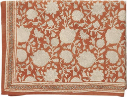 Bonheur du Jour Tafelkleed Tupia - 170x250cm - Terracotta