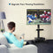 BONTEC - TV-Beugel met Wielen - Voor 30-70 inch Schermen - VESA 600x400