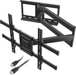 BONTEC - TV Muurbeugel met Extra Lange Arm - Full Motion - 32-75 inch tot 60 kg - Max VESA 600x400mm
