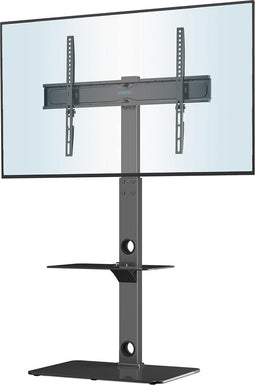 BONTEC - Universele Vloer TV Standaard - Verstelbaar voor 30-70 Inch Schermen - Max VESA 600x400mm