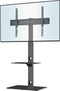 BONTEC - Universele Vloer TV Standaard - Verstelbaar voor 30-70 Inch Schermen - Max VESA 600x400mm