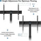 BONTEC - Universele Vloer TV Standaard - Verstelbaar voor 30-70 Inch Schermen - Max VESA 600x400mm