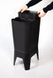 Bonton Circubin - Afvalbak - 2 x 20L - Dichte deksel - gerecycled PP - 2 binnenbakken - 76x30x41cm