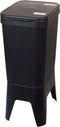 Bonton Circubin - Afvalbak - 2 x 20L - Dichte deksel - gerecycled PP - 2 binnenbakken - 76x30x41cm