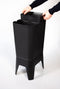 Bonton Circubin - Afvalbak - 2 x 20L - Open deksel - gerecycled PP - 2 binnenbakken - 76x30x41cm