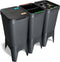 Bonton Circubin - Afvalbak - 40L - Open deksel - gerecycled PP - 76x30x41cm