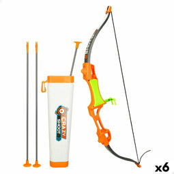 Boogschuttersset met roos Colorbaby 3,5 x 67 x 15 cm (6 Stuks)