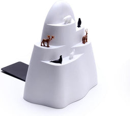 Bookend IceBerg Qualy; WHITE